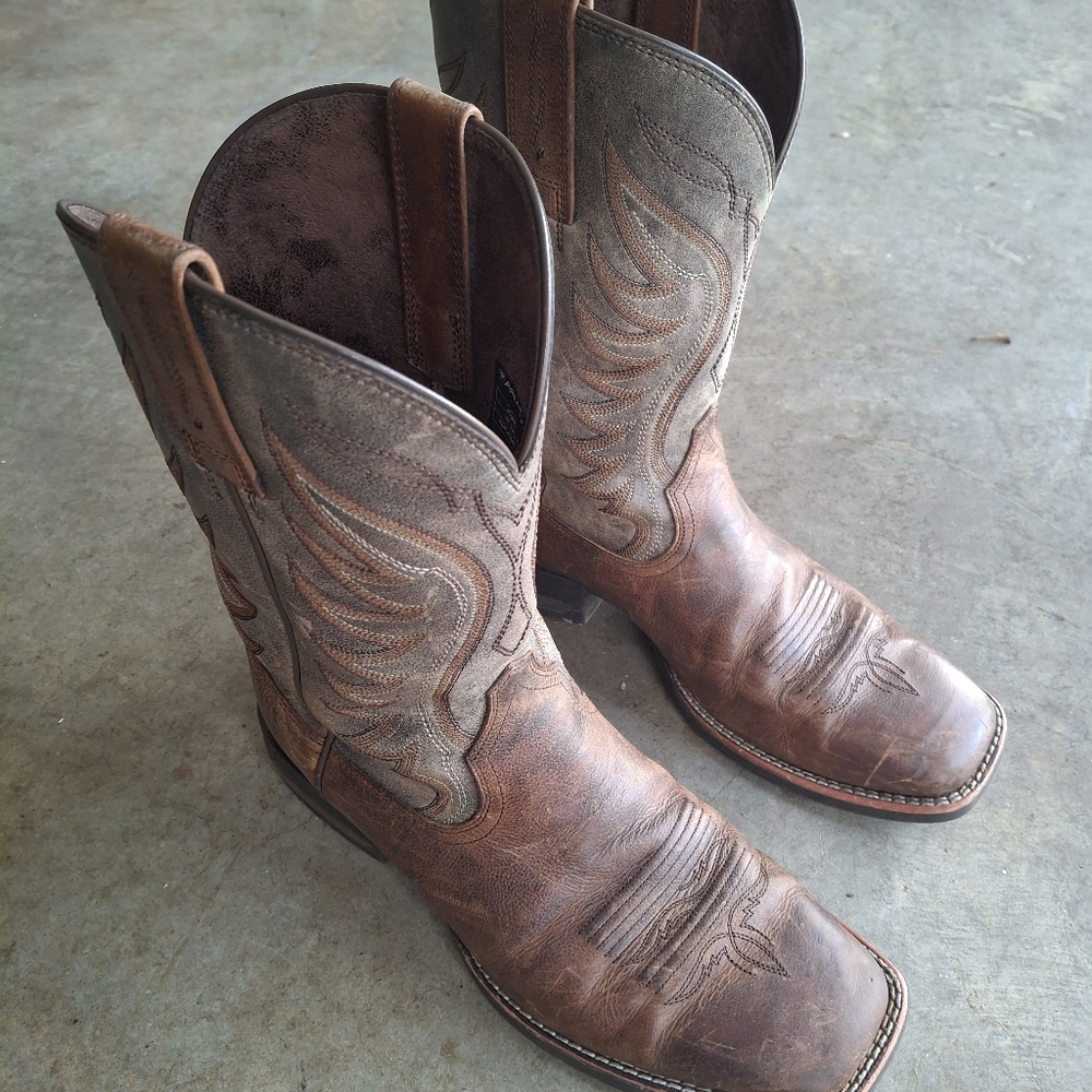 Ariat Amos Western Boots Size 9D - Picture 9 of 16